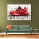 Yeezy Boost 350 Sneakers Graffiti Style 3 Wall Art