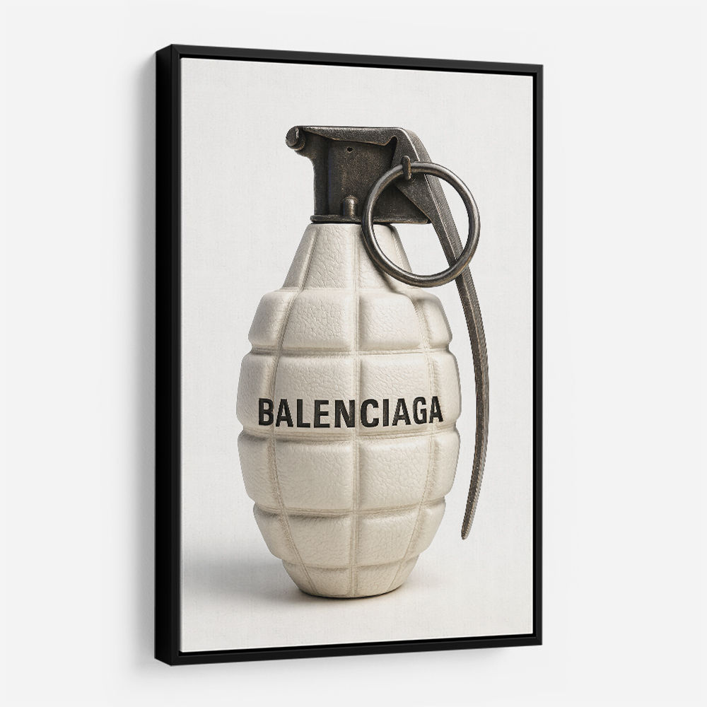 Balenciaga Fashion Inspired Grenade 1 Wall Art   