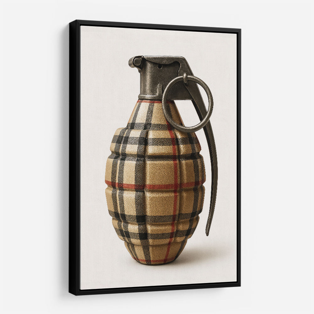 Burberry Fashion Inspired Grenade 2 Wall Art     