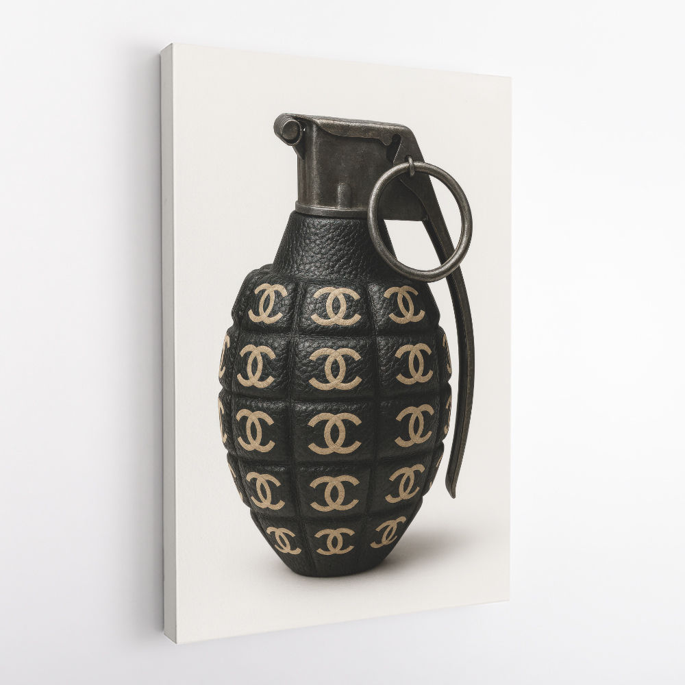 Chanel Fashion Inspired Grenade 1 Wall Art       