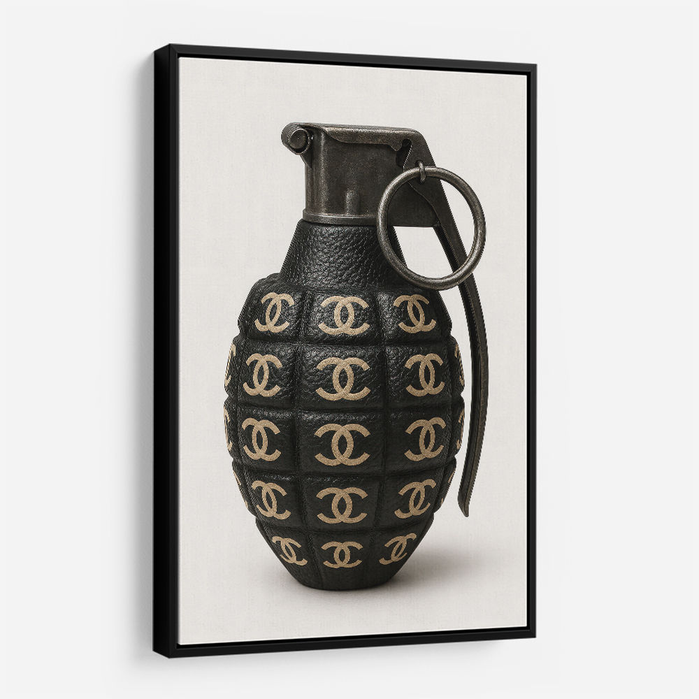 Chanel Fashion Inspired Grenade 1 Wall Art       