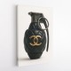 Chanel Fashion Inspired Grenade Wall Art         