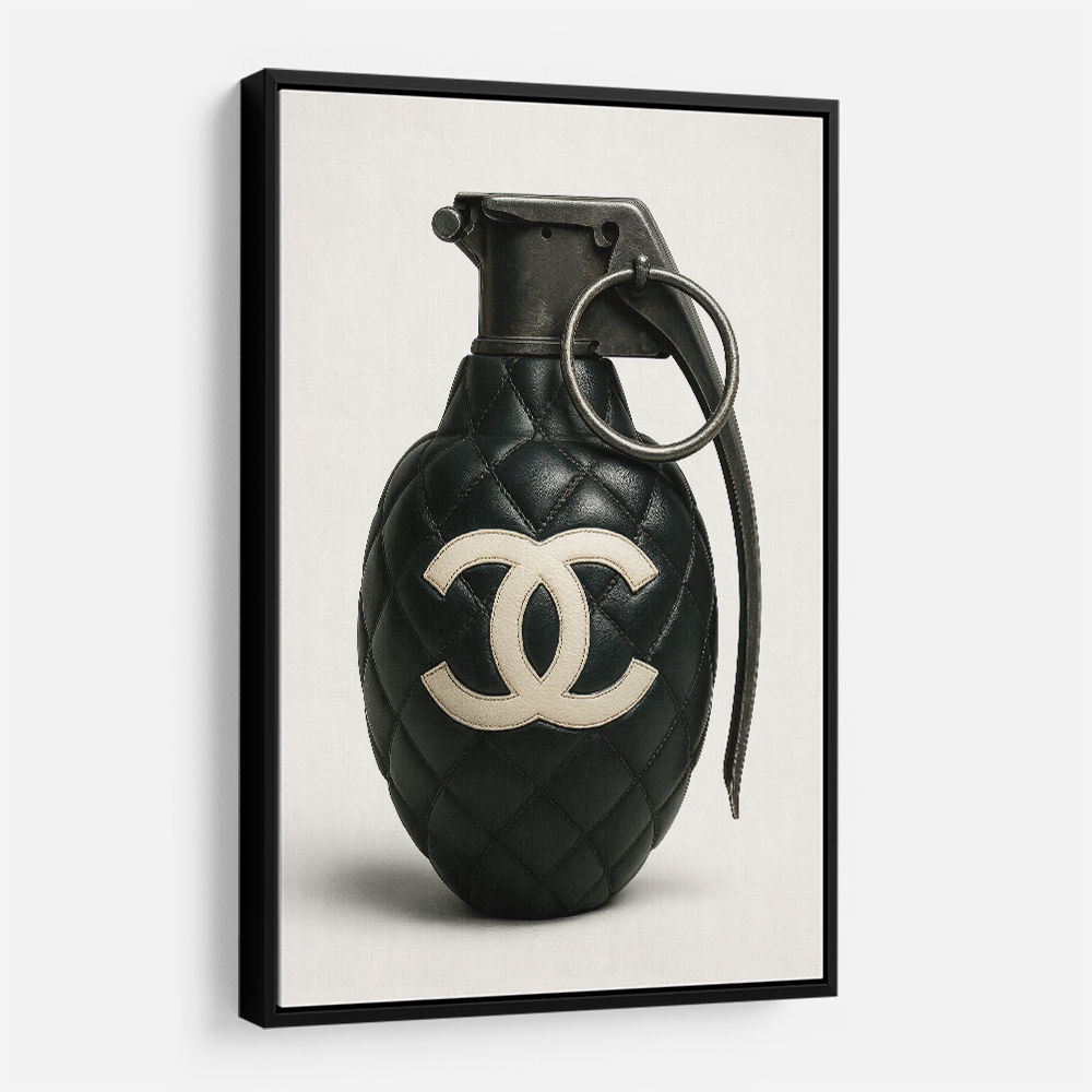 Chanel Fashion Inspired Grenade 2 Wall Art       