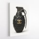 Chanel Fashion Inspired Grenade 3 Wall Art       