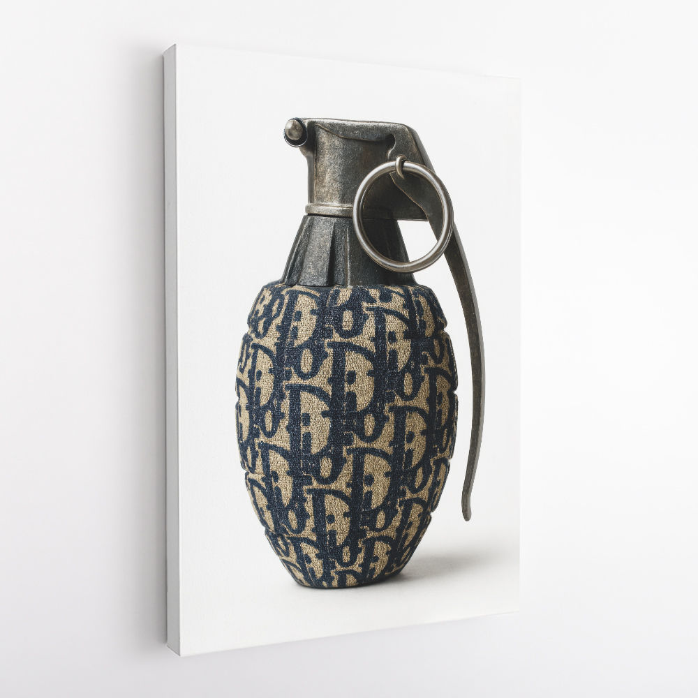 Dior Fashion Inspired Grenade 1 Wall Art         