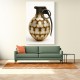 Elegant Style Grenade Wall Art                   