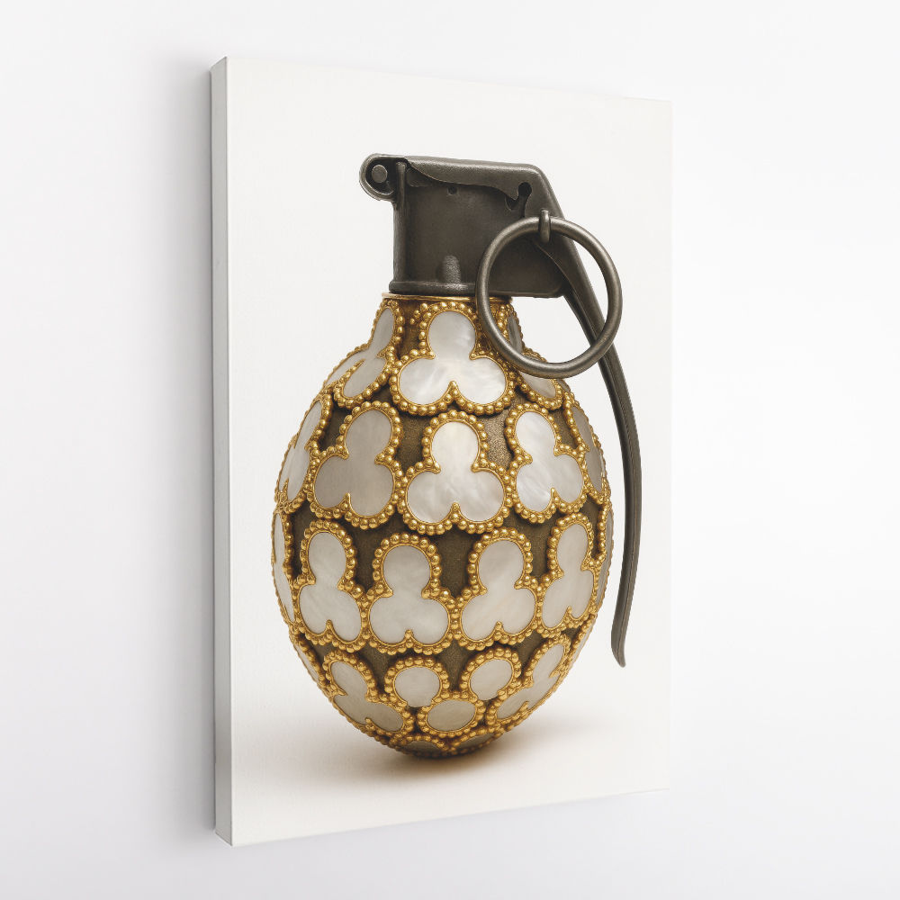 Elegant Style Grenade Wall Art                   