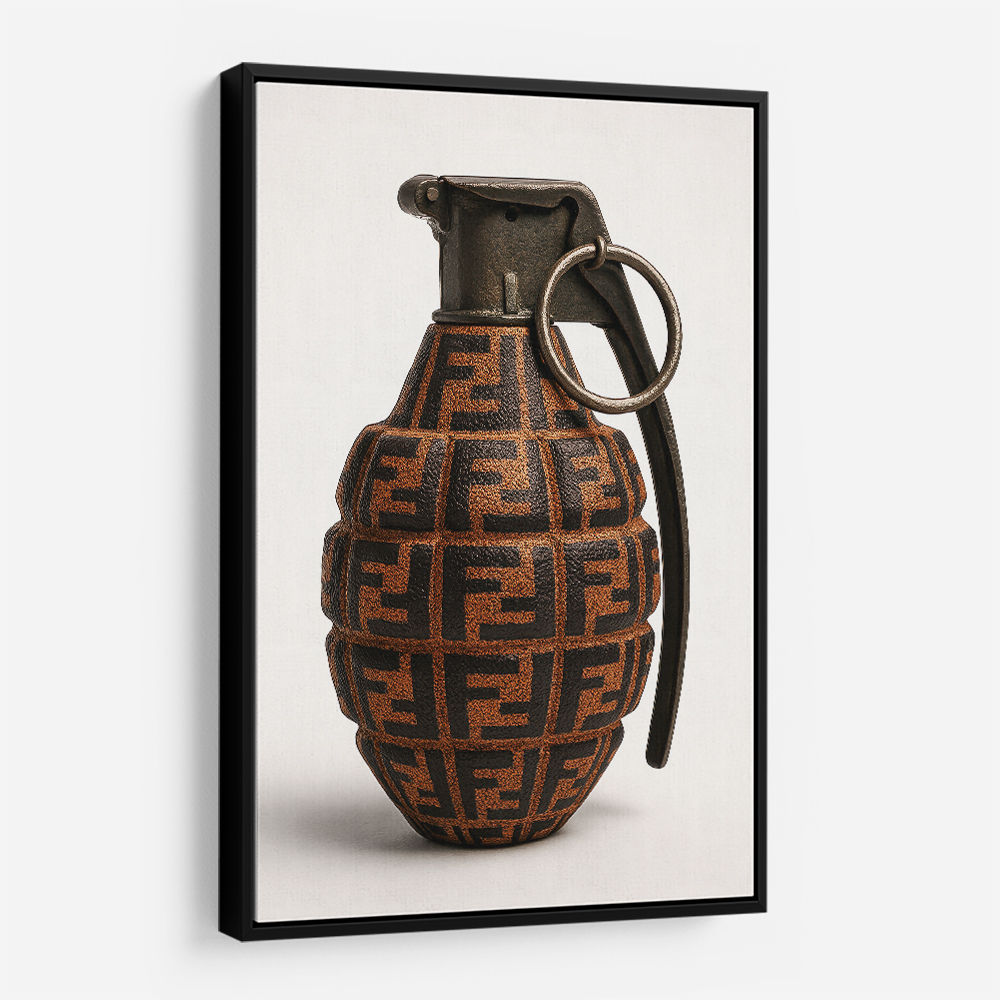Fendi Fashion Inspired Grenade 1 Wall Art        