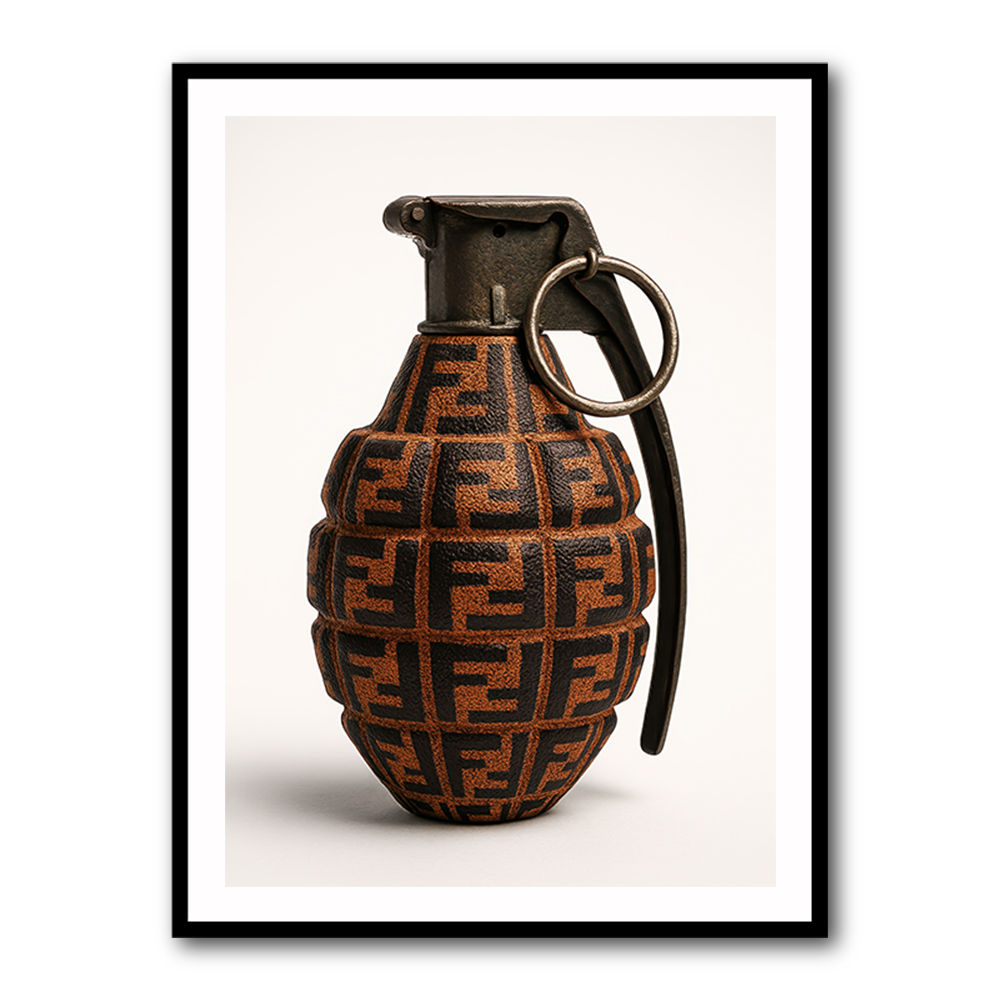 Fendi Fashion Inspired Grenade 1 Wall Art        