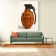 Hermes Fashion Inspired Grenade Wall Art         