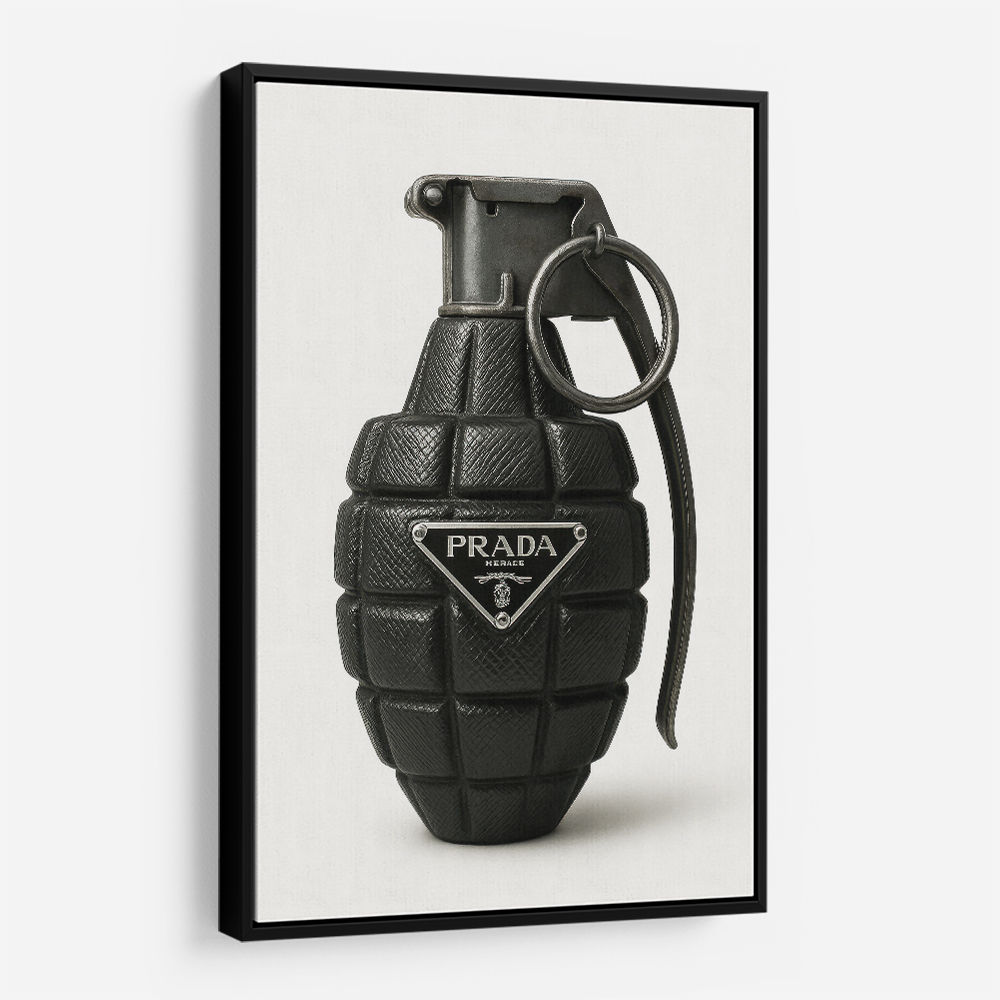 Prada Fashion Inspired Grenade 1 Wall Art        