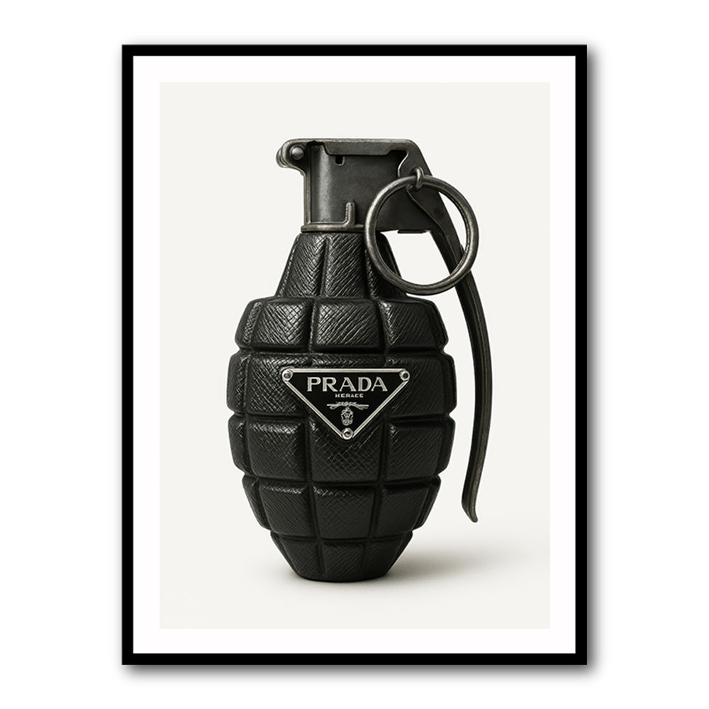 Prada Fashion Inspired Grenade 1 Wall Art        