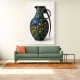 Tiffany Style Grenade 2 Wall Art                 