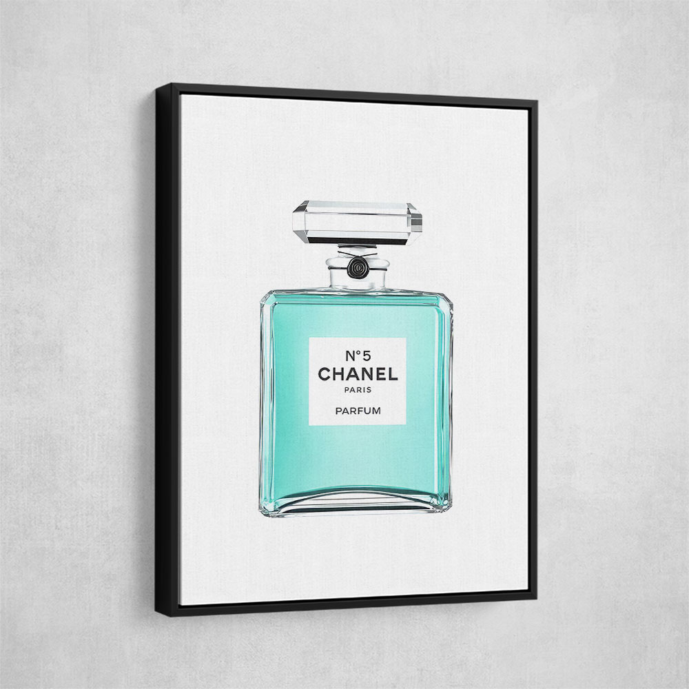 Chanel No 5 Aquamarine Perfume Bottle