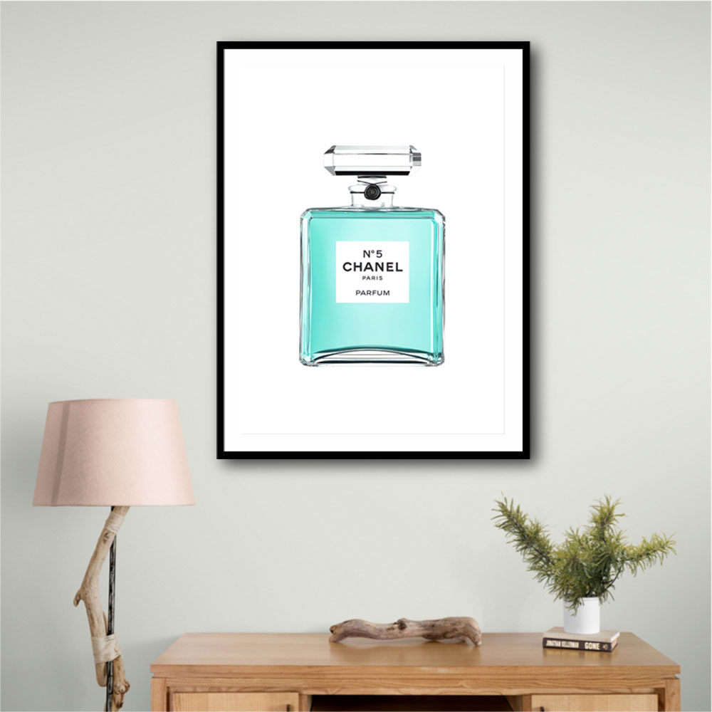 Chanel No 5 Aquamarine Perfume Bottle