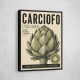Artichoke Italian Vintage Food Wall Art