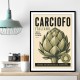 Artichoke Italian Vintage Food Wall Art