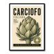 Artichoke Italian Vintage Food Wall Art
