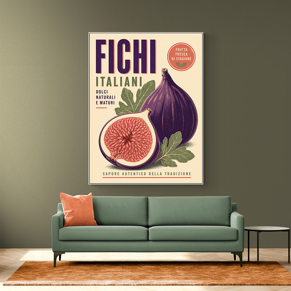 Fig Fruit Vintage Art Print