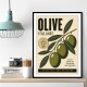 Italian Olives Vintage Poster Wall Art