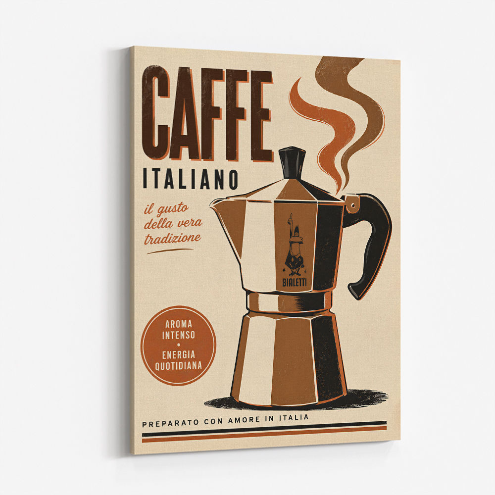 Percolator Coffee Pot Italian Art Print