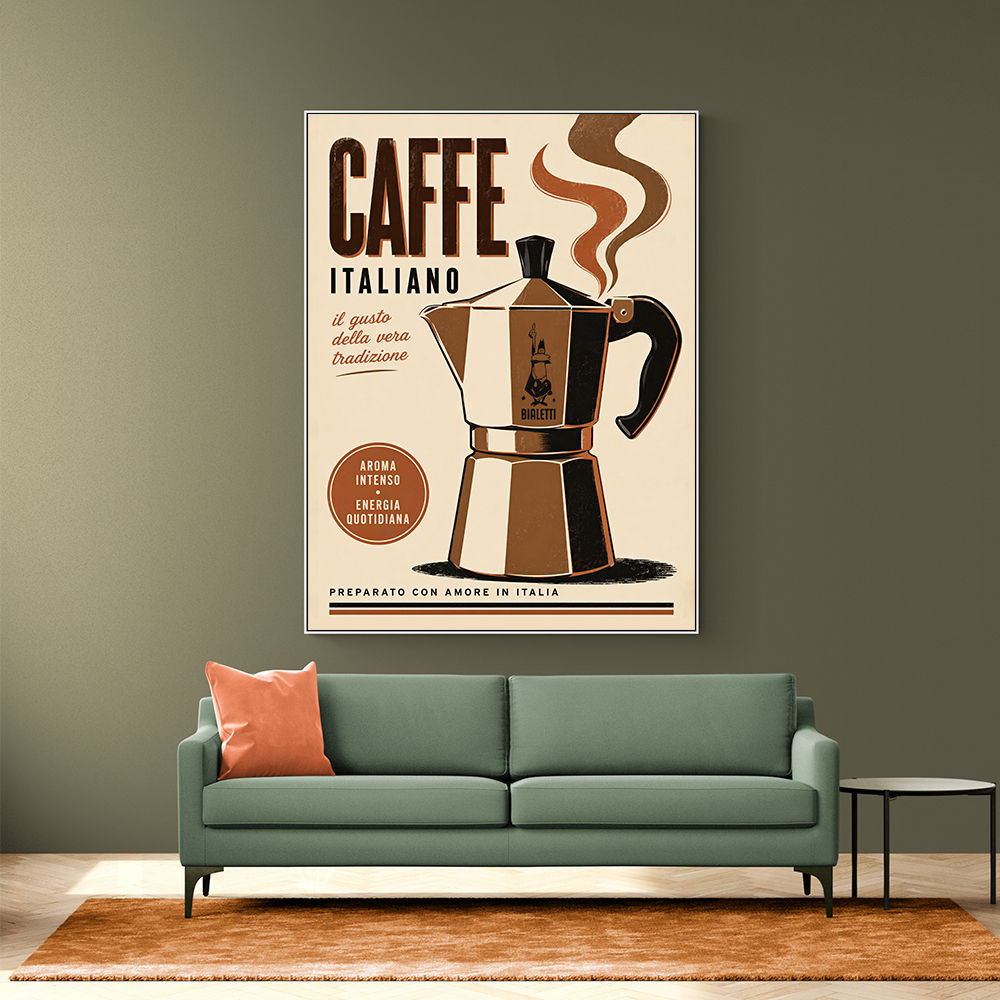 Percolator Coffee Pot Italian Art Print