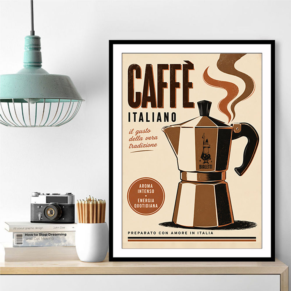 Percolator Coffee Pot Italian Art Print