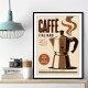 Percolator Coffee Pot Italian Art Print