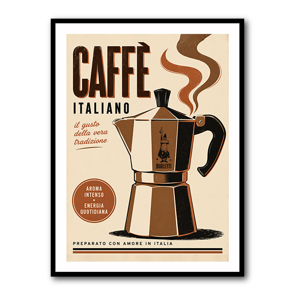Percolator Coffee Pot Italian Art Print