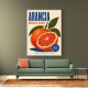 Sicilian Blood Orange Vintage Ad Art Print