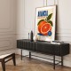Sicilian Blood Orange Vintage Ad Art Print