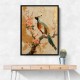Japanese Green Pheasant 2 Japandi Style Wall Art