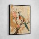 Japanese Green Pheasant 2 Japandi Style Wall Art