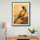 Japanese Green Pheasant 4 Japandi Style Wall Art