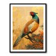 Japanese Green Pheasant 4 Japandi Style Wall Art