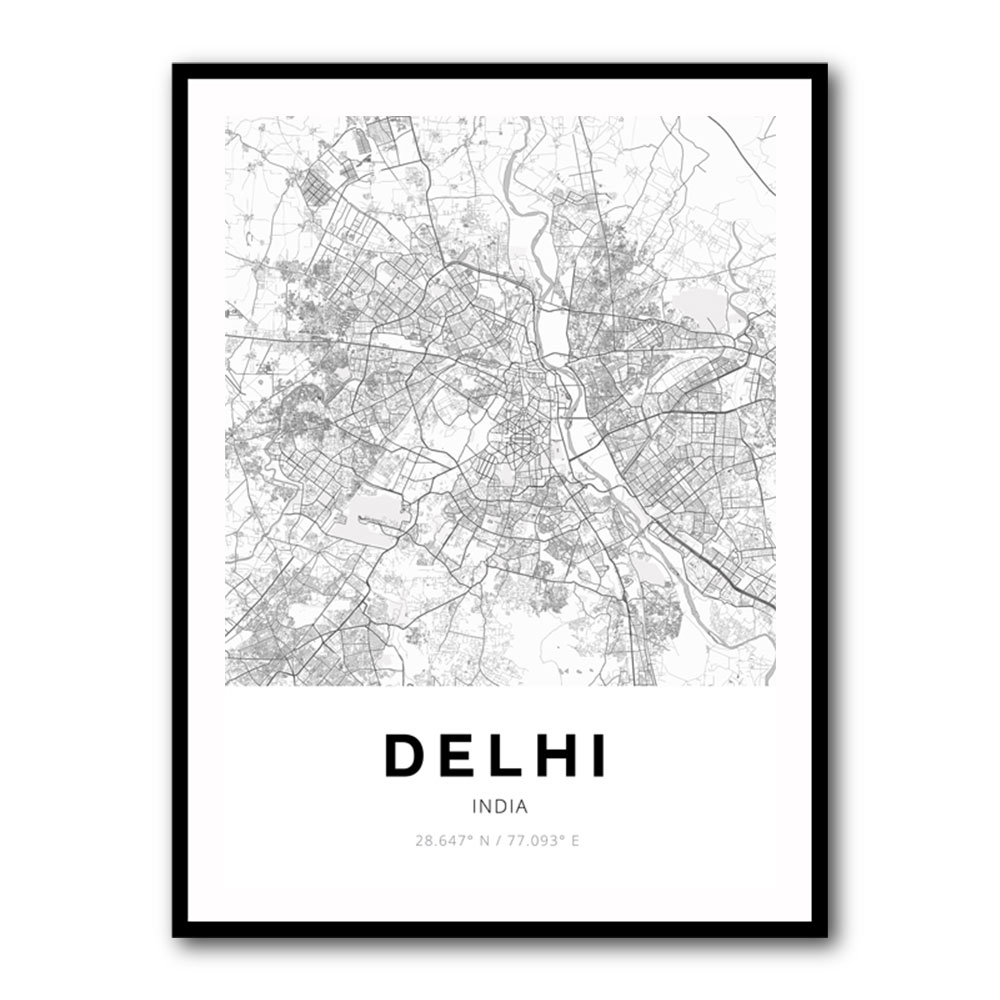 Delhi City Map