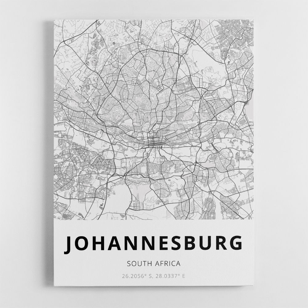 Johannesburg City Map