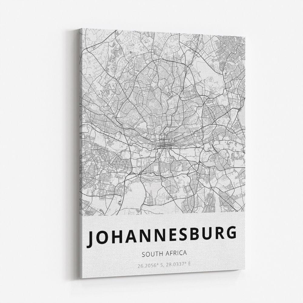 Johannesburg City Map