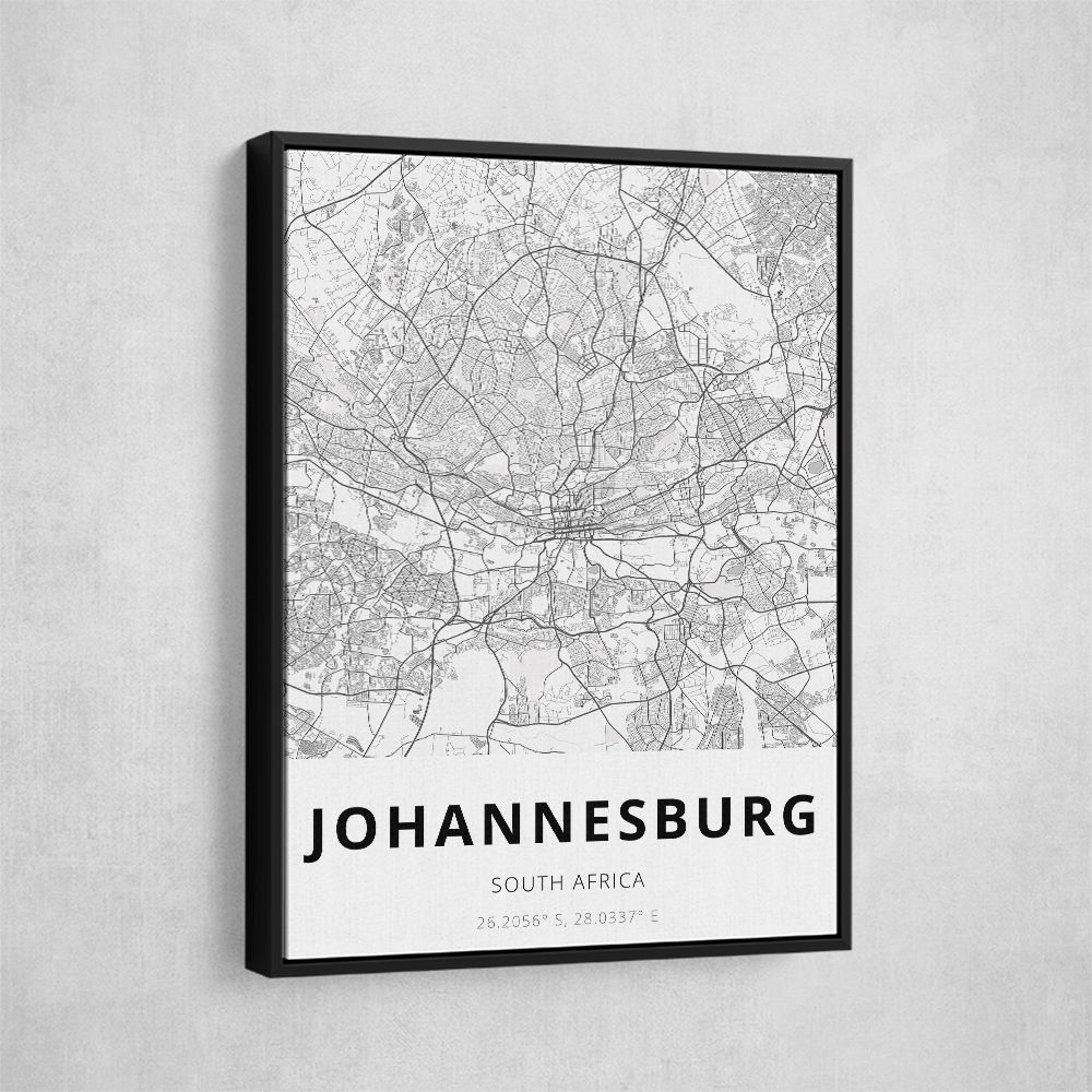 Johannesburg City Map
