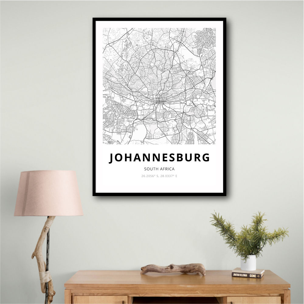 Johannesburg City Map