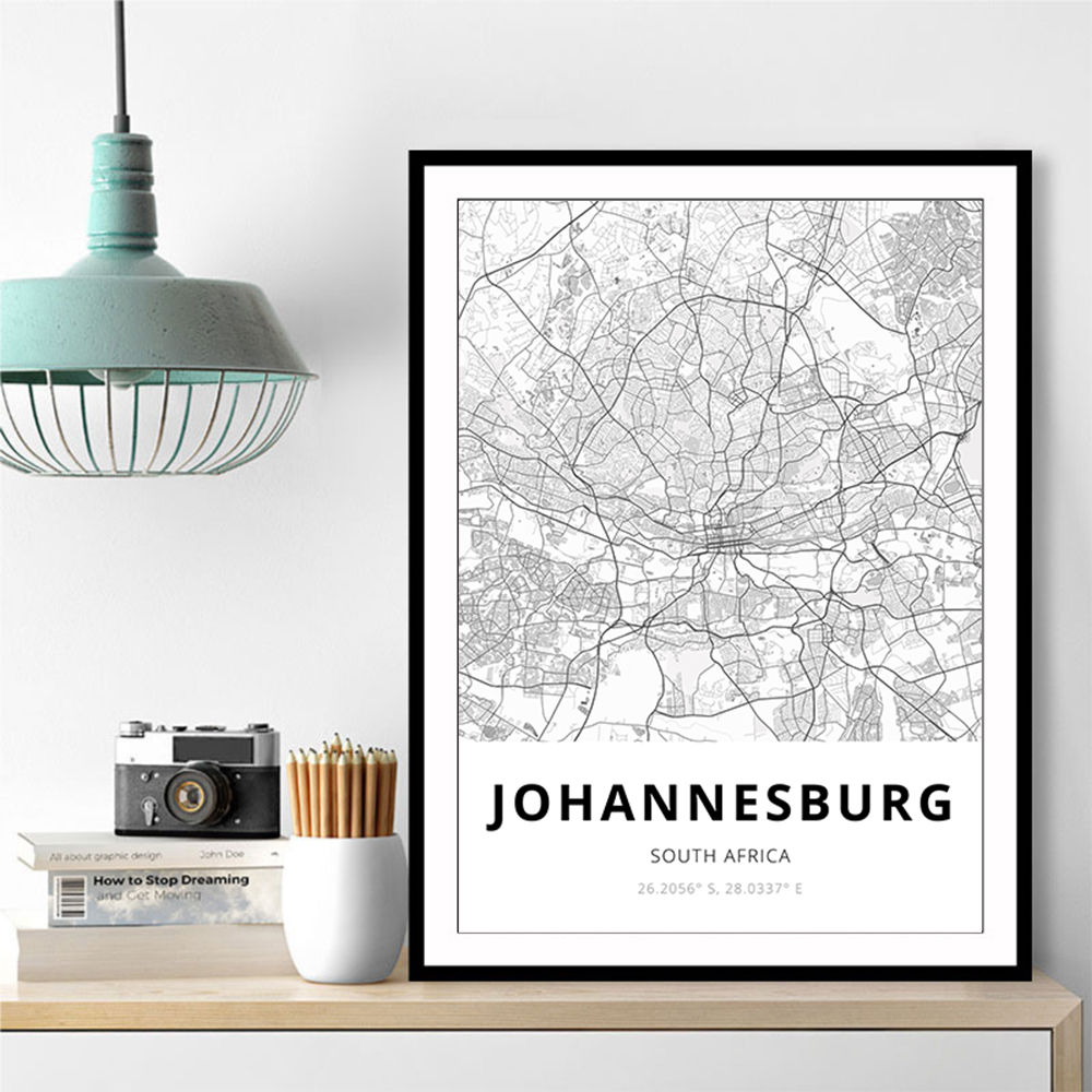 Johannesburg City Map