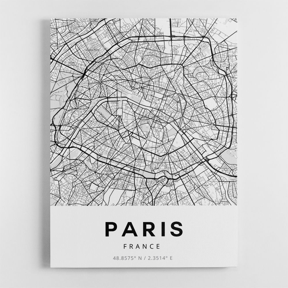 Paris City Map