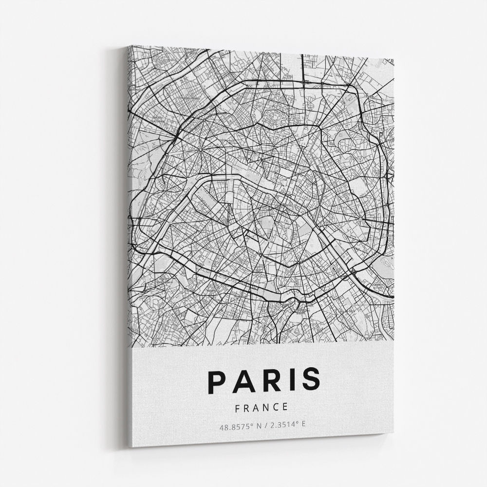 Paris City Map