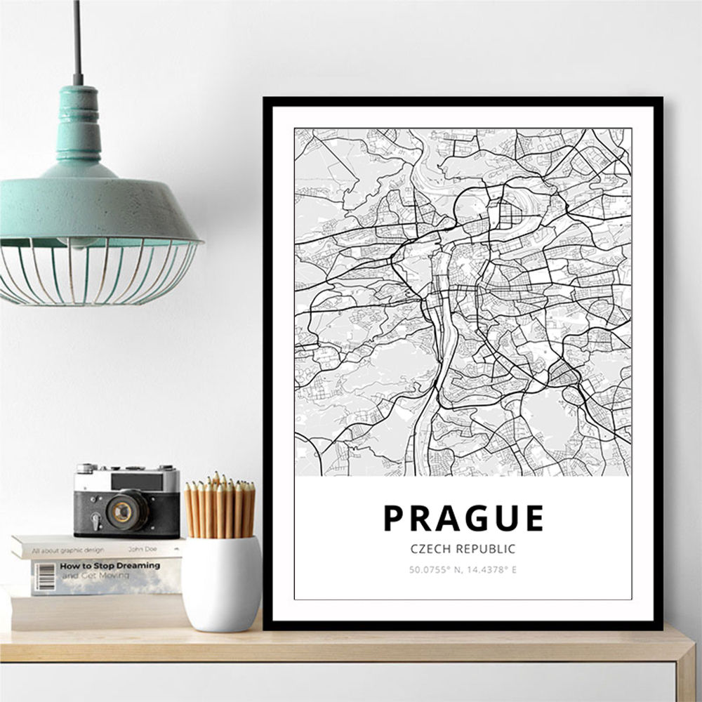 Prague City Map