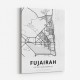 Fujairah City Map 