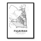 Fujairah City Map 