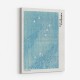 Woodblock Print Blue