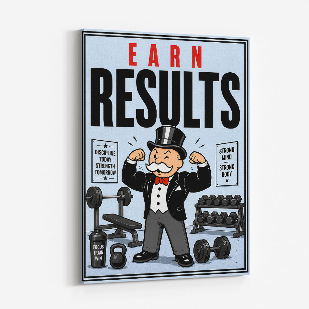 Earn Results Gym Motivation