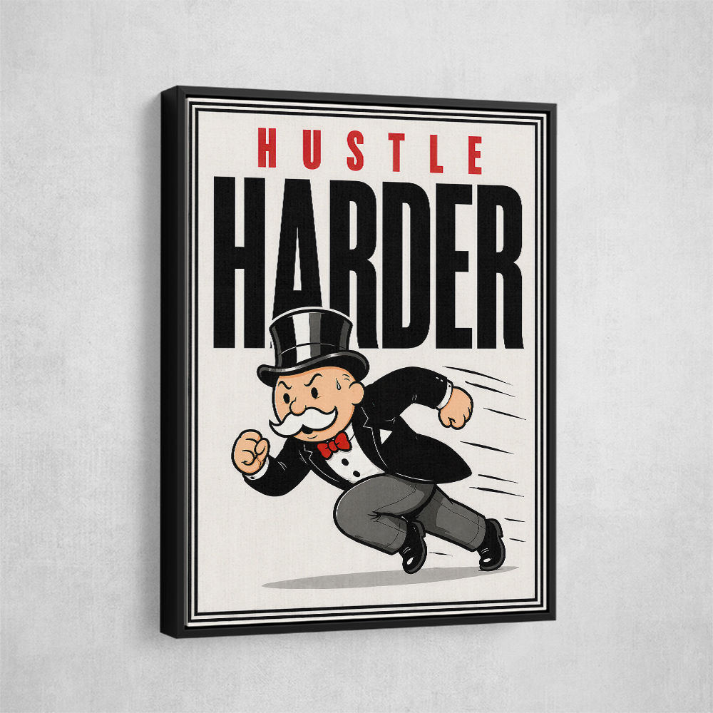 Hustle Harder Success Motivation