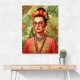 Frida Kahlo Floral Wall Art
